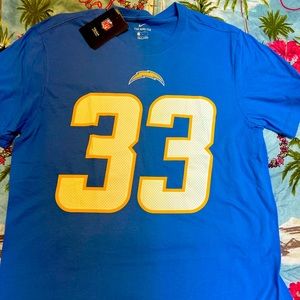 Brand new NFL Chargers tshirt large